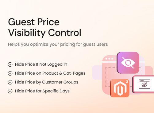 hide price for guest