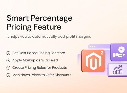 Percentage Pricing magento 2
