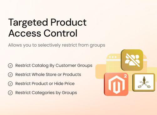 Restrict Products by Customer Group magento 2