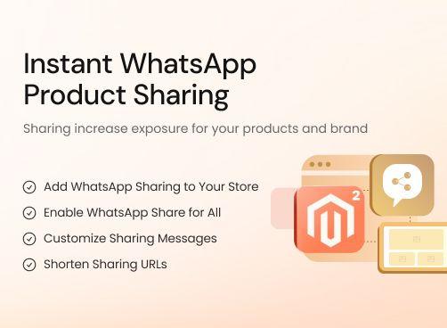 WhatsApp Share magento 2